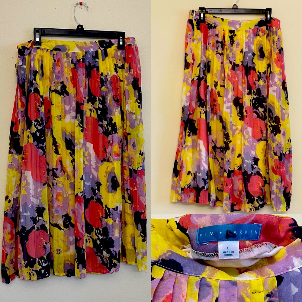Colorful skirt size L